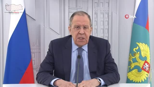 Lavrov: "Ukrayna tarafı İstanbul'daki toplantıda belirtilen hükümlerden farklı anlaşma taslağı sundu"