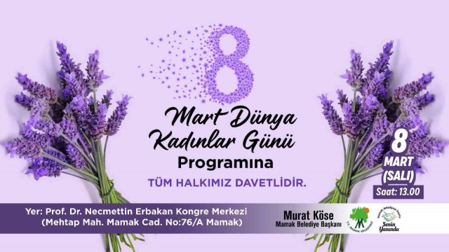 Mamak Belediyesi 8 Mart Dünya Kadınlar Günü’ne hazırlanıyor