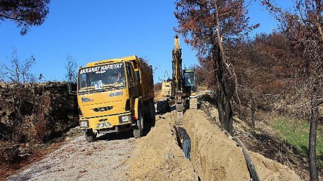 Manavgat içme suyu hatları yaza hazır