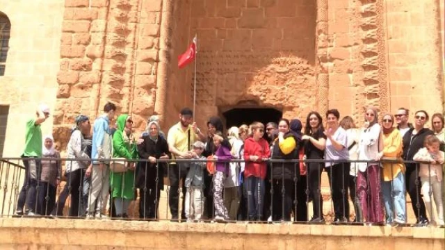 Mardin’de bayram sonrası da turist yoğunluğu