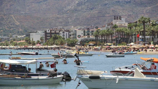 Marmaris’te hayat normale döndü