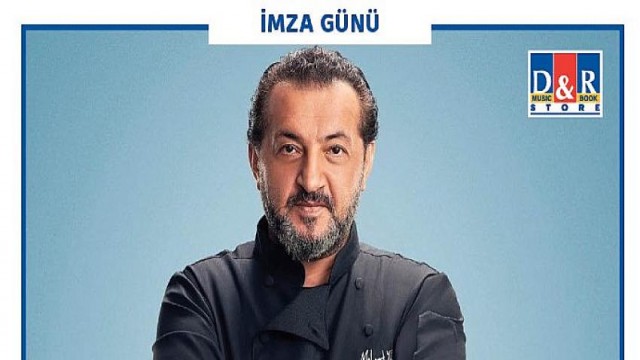 MasterChef’in ünlü şefi Mehmet Yalçınkaya kitabını ilk kez D&R’da imzalıyor