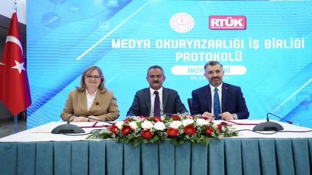 MEB ile RTÜK arasında ”Medya Okuryazarlığı İş Birliği Protokolü” imzalandı