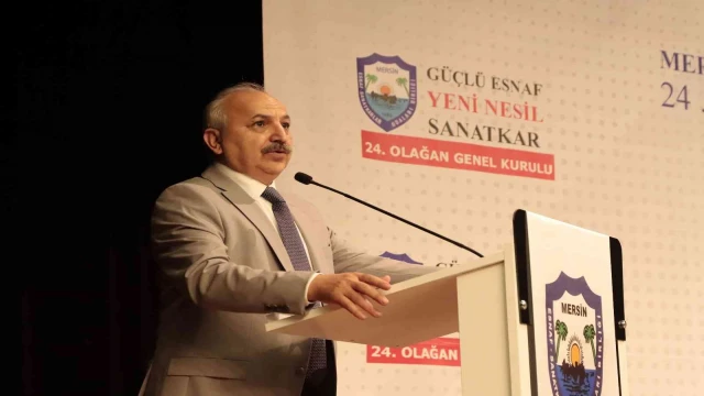 Mersin ESOB’ta Talat Dinçer güven tazeledi