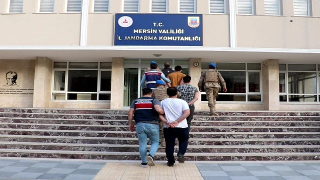 Mersin’de bombalı eylem hazırlığındaki 6 terörist yakalandı