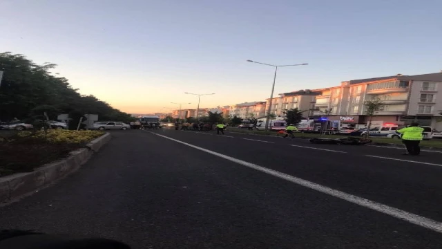 Motosikletin çarptığı Elif hemşire, hayatını kaybetti