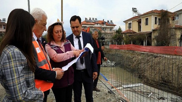 Muğla Büyükşehir Dalaman’da Başlattığı 32 Milyon TL’lik Alt ve Üstyapı Çalışmalarına Devam Ediyor