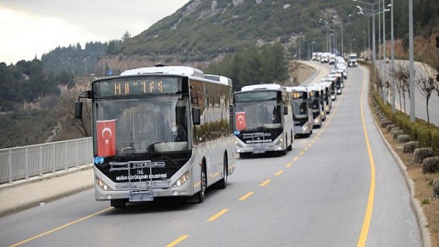 Muğla Büyükşehir Nüfusunun 236 Katı Yolcu Taşıdı