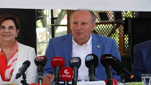 Muharrem İnce, Demirtaş ve Kavala’nın tutukluluğu hakkında konuştu