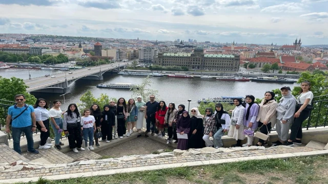 Muradiyeli öğrenciler Çek Cumhuriyeti’nde staj yaptı