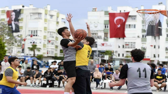 Muratpaşa’da basketbol şenliği