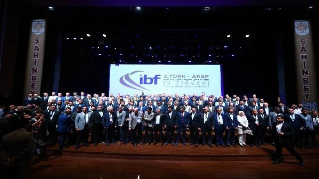 MÜSİAD IBF 2. Türk-Arap İş Zirvesi yüzlerce yatırımcı iş insanını Gaziantep’te buluşturdu