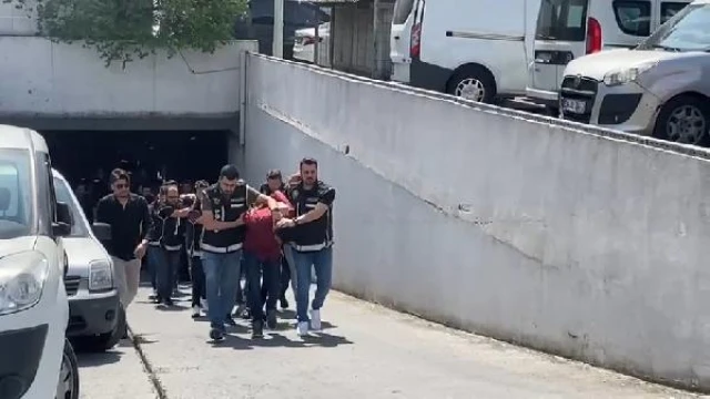 Müsilaj operasyonunda gözaltına alınan 36 kişi adliyeye sevk edildi