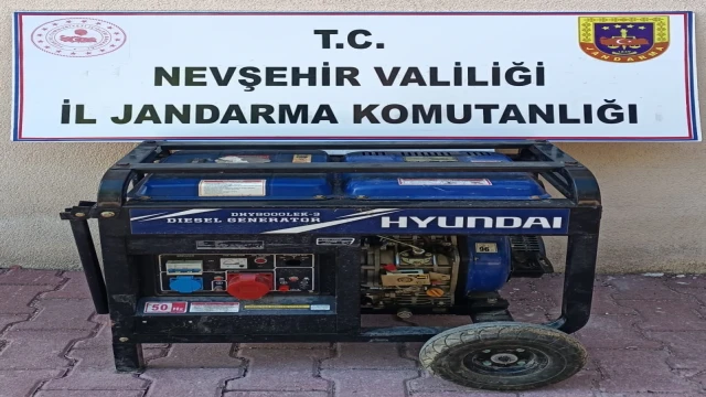 Nevşehir’de hırsızlık yapan 2 kişi tutuklandı