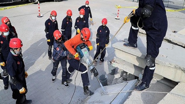 Ödemiş Arama Kurtarma ekibi (ÖDAK) eğitimlere başladı