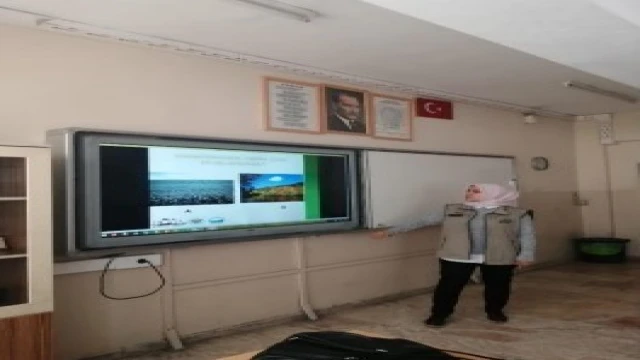 Öğrencilere ‘biyoçeşitlilik’ eğitimi verildi