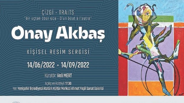 Onay Akbaş’ın kişisel resim sergisi Yenişehir’de açılıyor