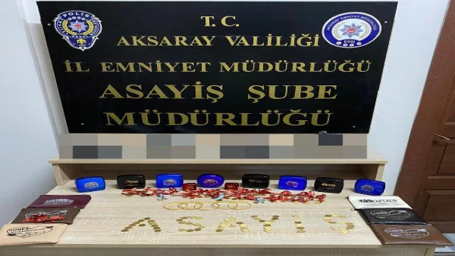 Ordu’da 281 bin TL’lik altın çaldı, Aksaray’da yakalandı