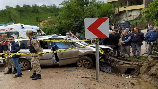 Ordu’da trafik kazası: 1 ölü, 4 yaralı