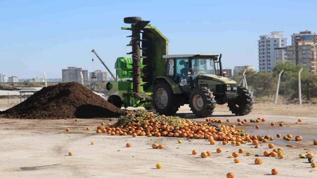 Organik atıklar gübreye dönüştürülecek