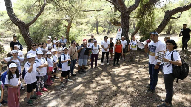 Ormandan torbalarca çöp çıktı