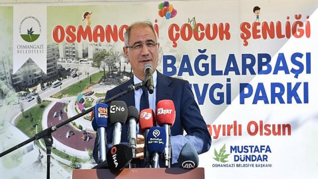 Osmangazi’de 1.5 milyon metrekarelik dev yeşil dönüşüm