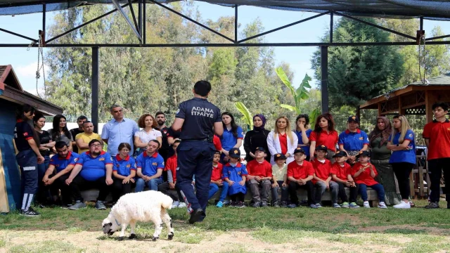 Özel gereksinimli çocuklara yangın eğitimi