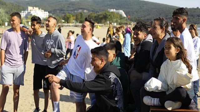 Pamucak’ta Gençler Survivor Parkuru İle Eğlendi