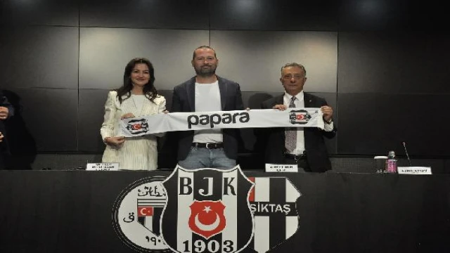 Papara, Beşiktaş futbol A Takımı’nın sponsoru oldu 