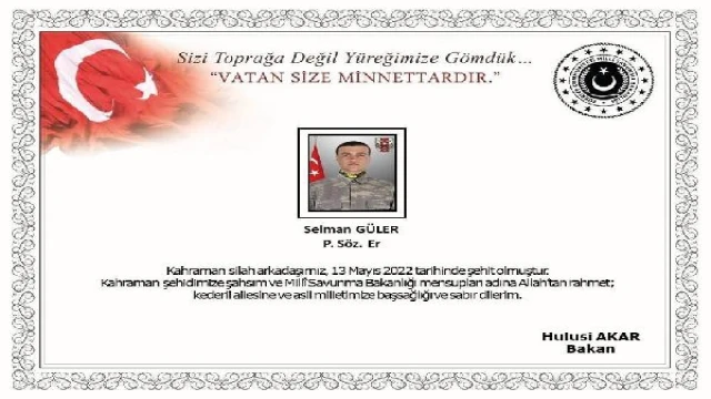 Pençe- Kilit Operasyonu bölgesinde EYP infilak etti: 1 şehit, 3 yaralı (2)