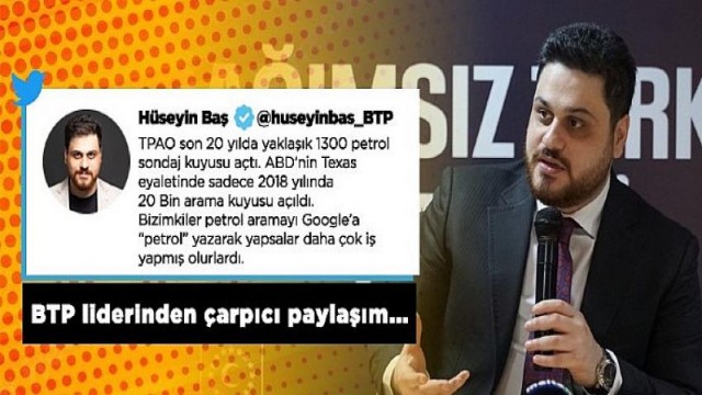 “Petrol aramayı Google’den yapsalardı daha çok iş yaparlardı”