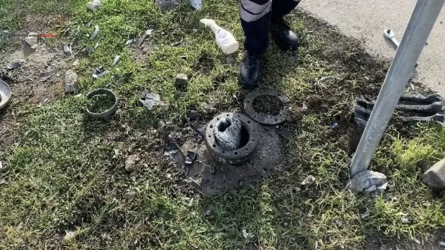 Polisten kaçan sürücü kaza yapınca yakayı ele verdi