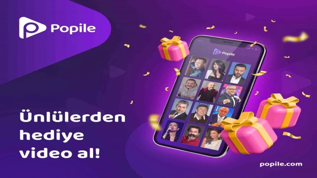 Popile ünlü isimlerle video hediye seçeneği oluşturdu