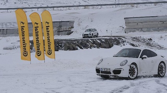 Porsche ve Continental‘den Çıldır Gölü‘nde etkileyici performans