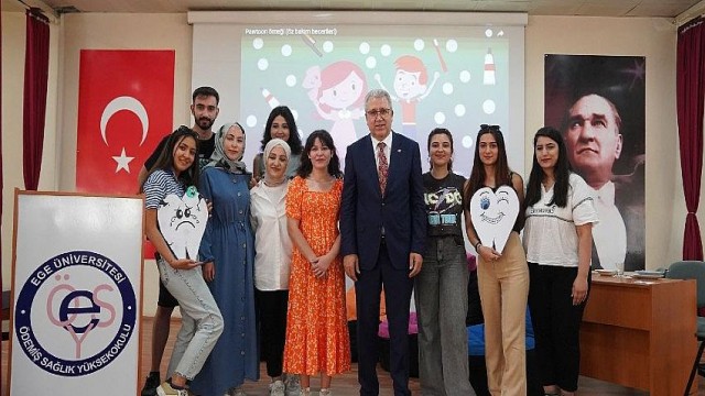 Rektör Budak, Ödemiş’te akademisyen ve öğrencilerle buluştu