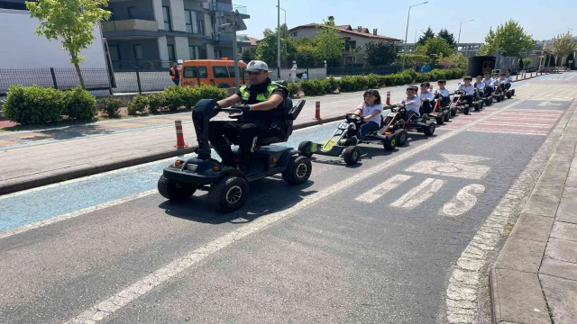 Sakarya’da trafik etkinliği düzenlendi