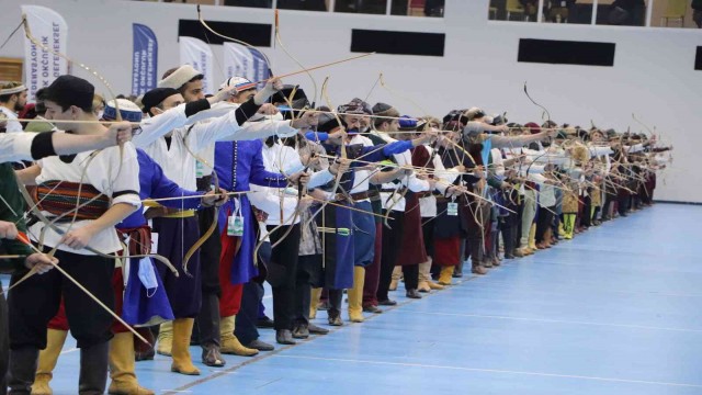 Samsun’da rekor katılımlı “Geleneksel Türk Okçuluğu Türkiye Şampiyonası”
