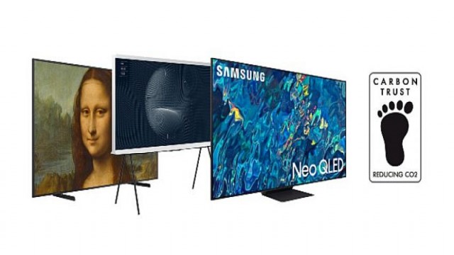 Samsung, 2022 model TV’leri ile Düşük Karbon Sertifikası’nın sahibi oldu