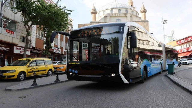 Şanlıurfa’da trambüs heyecanı