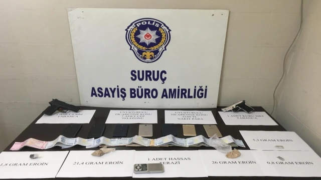 Şanlıurfa’da uyuşturucu operasyonu