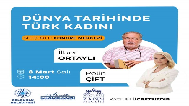 Selçuklu Belediyesi’nden Kadınlar Günü’ne özel konser ve söyleşi