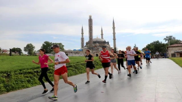 Selimiye’nin UNESCO’ya girişinin 11’inci yıl dönümünde, ’farkındalık koşusu’