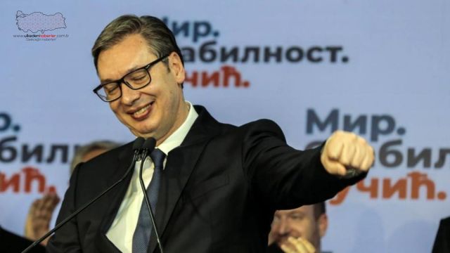 Sırbistan'da seçimi Cumhurbaşkanı Vucic kazandı