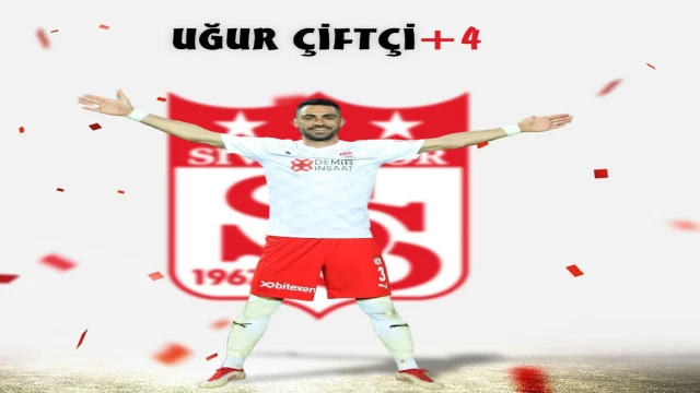 Sivasspor, Uğur Çiftçi’nin sözleşmesinin 4 yıl uzatıldığını açıkladı.