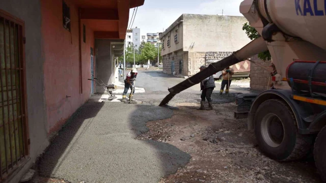 Siverek’te üst yapı çalışmaları aralıksız sürüyor