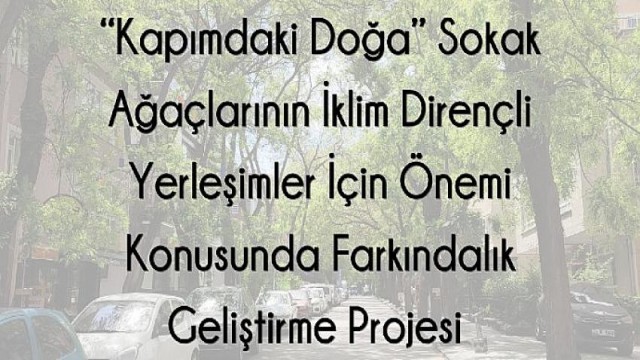 Sokak Ağaçları İçin El Ele “Kapımdaki Doğa Projesi”