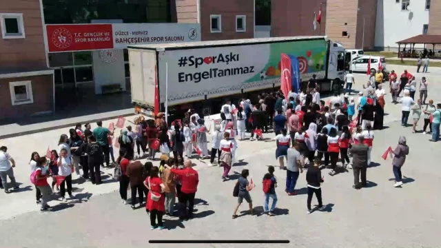 Spor Aşkı Engel Tanımaz Tırı Düzce’de