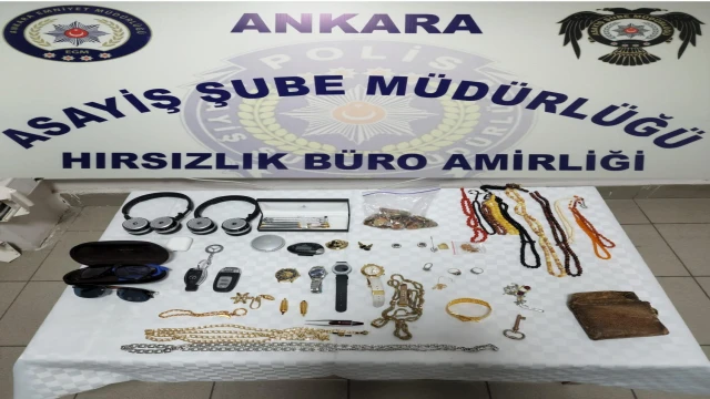 Suç makinesi hırsızlar ”Yıldırım” operasyonu ile yakalandı