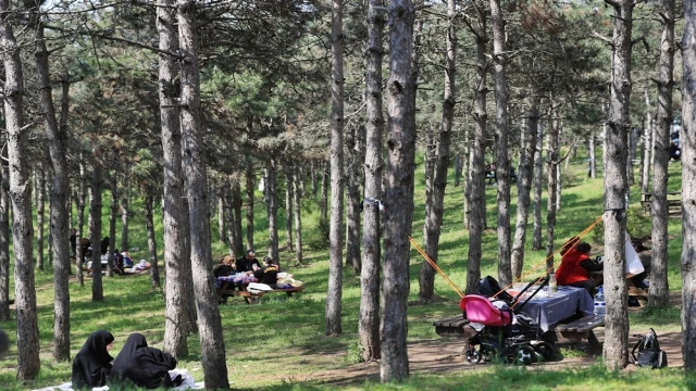 Sultangazi Şehir Ormanlarında piknik mevsimi başladı