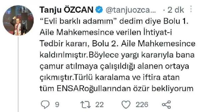 Tanju Özcan hakkında ’tedbir kararına aykırılık’tan mahkemeye başvuru (2)